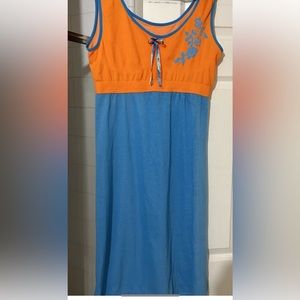 women sleep gown night medium length